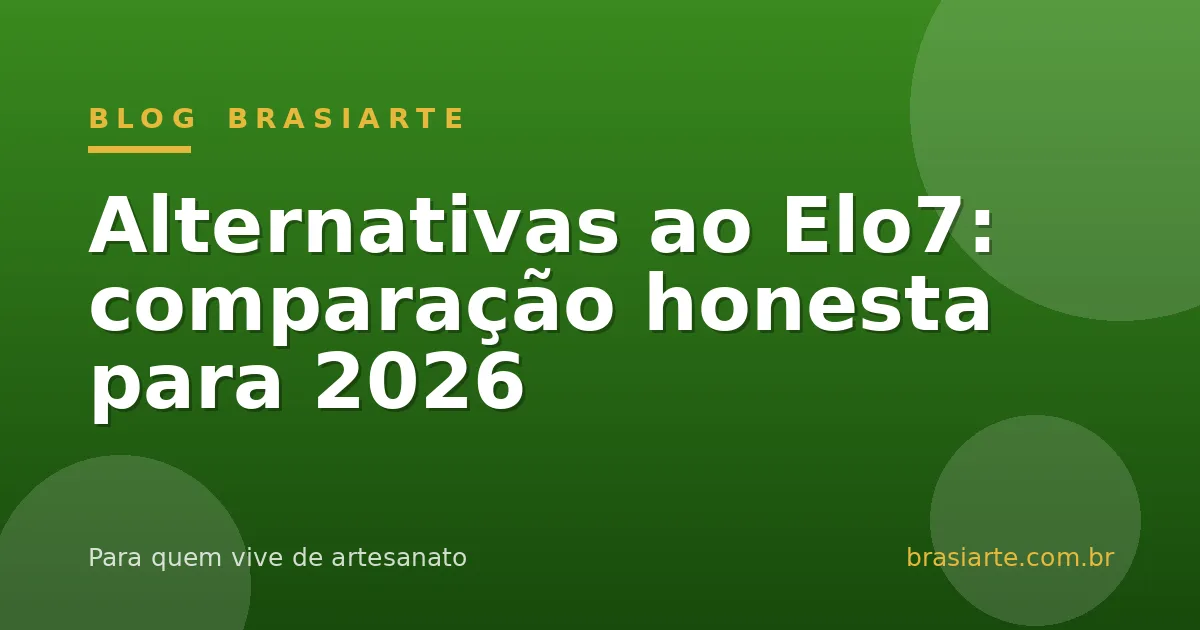 Artesã em sua bancada comparando opções de venda online no notebook