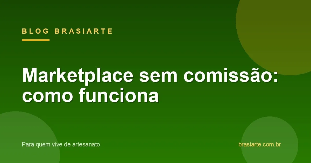Comparação entre comissão e mensalidade fixa em marketplace