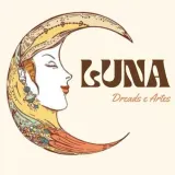 Logo da loja Luna Dreads e Artes 🌜