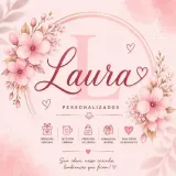 Logo da loja laura personalizados