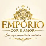 Logo da loja Empório cor e amor