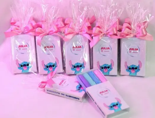Sabonete Mágico Lembrancinha Personalizada Lilo e Stich - artesanato de Juliana Biz - casa e bem estar