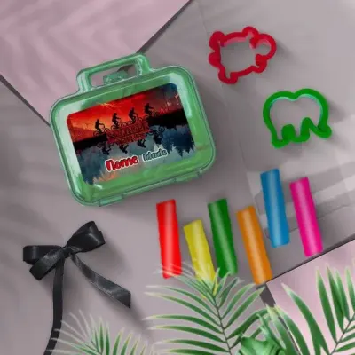 Mini Maleta - Stranger T Personalizada - artesanato de Mi Papelaria Criativa