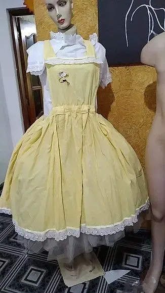 Jardineira Erê - artesanato de Ateliê Ofatemi