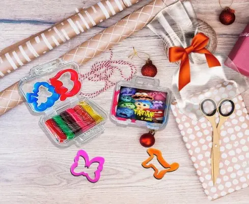 Mini Maleta com Massinhas Divertidamente Personalizada - artesanato de Artmanha Lembrancinhas