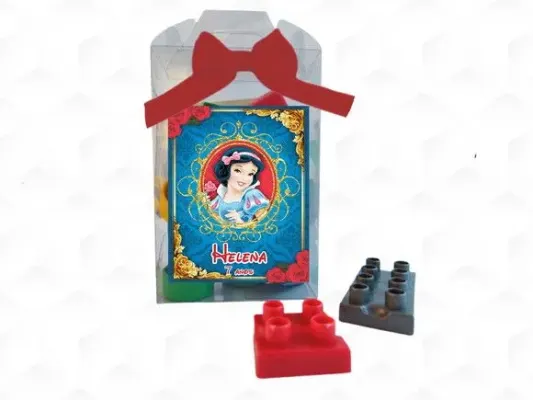 Bloco de Montar Branca de Neve Personalizada - artesanato de creativitybynina