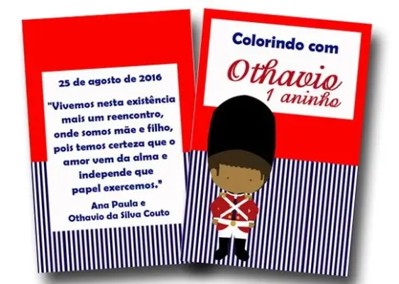 revista colorir soldadinho moreno 14x10 - artesanato de PAPCRIE