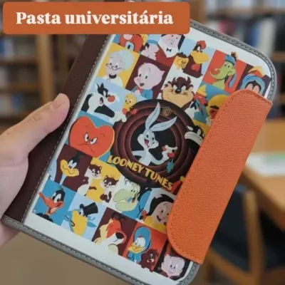 Pasta Organizadora Looney Tunes - artesanato de Innovare Studio