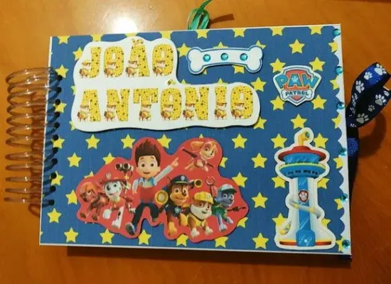 Álbum Patrulha Canina - artesanato de Ateliê de Criação Usina Caseira