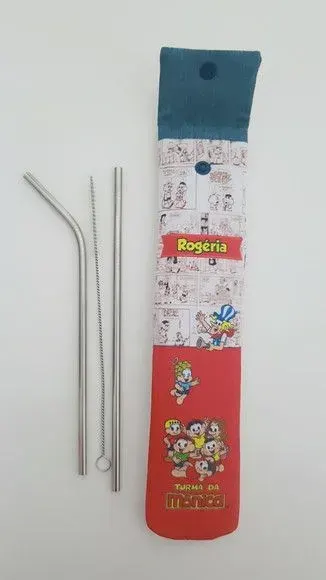 Porta canudo ecológico - artesanato de Innovare Studio
