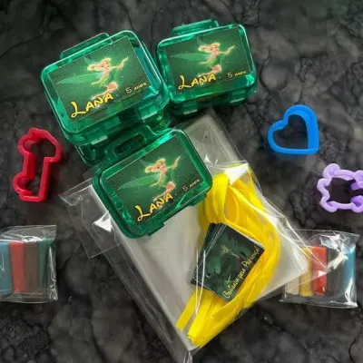 Mini Maleta com Massinhas Tinker Bell Personalizada - artesanato de Artmanha Lembrancinhas
