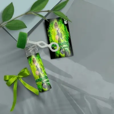 Bolha de Sabão - Ben 10 Personalizado - artesanato de Mi Papelaria Criativa