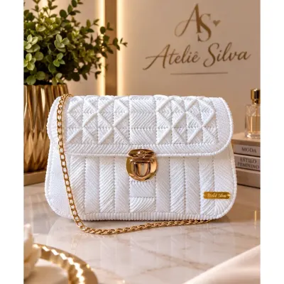 Bolsa Serena - artesanato de Ateliê Silva