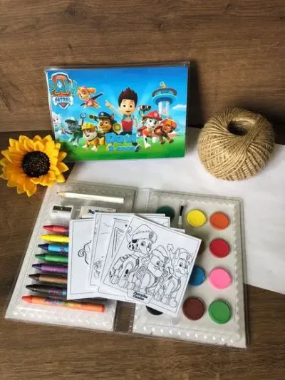Estojo de Pintura Patrulha Canina Personalizado - artesanato de creativitybynina