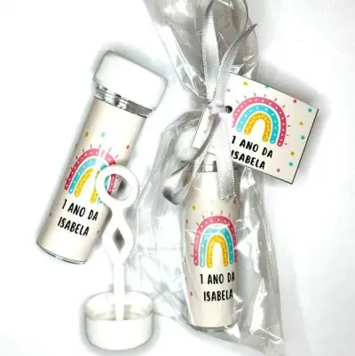 Bolinha de Sabão Casamento Personalizada - artesanato de Mi Papelaria Criativa