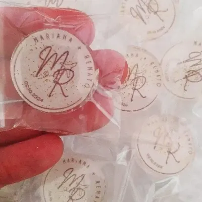 Balinhas com Logo - artesanato de Lollipops Cristal