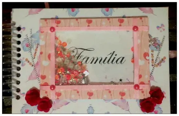 Álbum Família - artesanato de Ateliê de Criação Usina Caseira