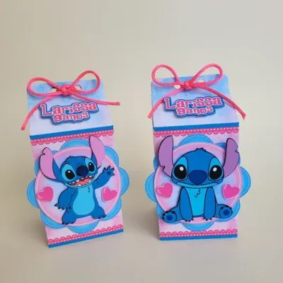 Caixa Milk Stitch - artesanato de Amulleto Ateliê