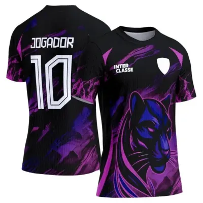 Camisa Interclasse Modelo 264 Pantera Roxa - artesanato de JD PRINT 3D