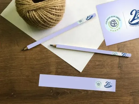 Lápis Personalizado - artesanato de Mi Papelaria Criativa