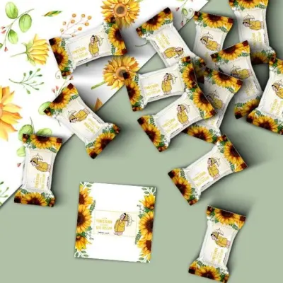 Bala - Setembro Amarelo Personalizado - artesanato de Mi Papelaria Criativa