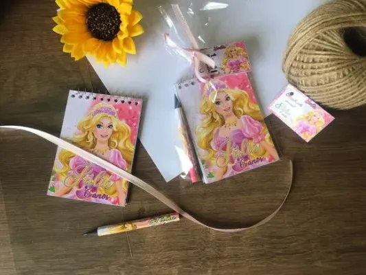 Bloquinho Barbie Personalizado - artesanato de creativitybynina