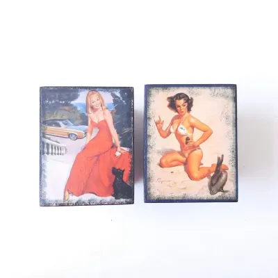 Caixinhas Pin Up 6 - artesanato de Estudio Bananeira