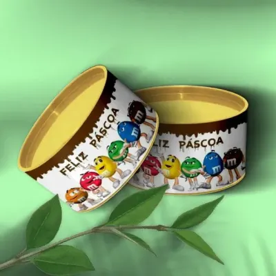 Tubo Lata - M&m Personalizada - artesanato de Mi Papelaria Criativa