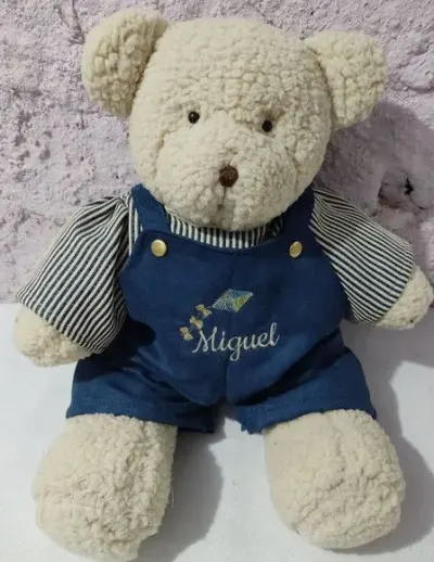 Urso Ted - artesanato de Ateliê cantinho do bebê