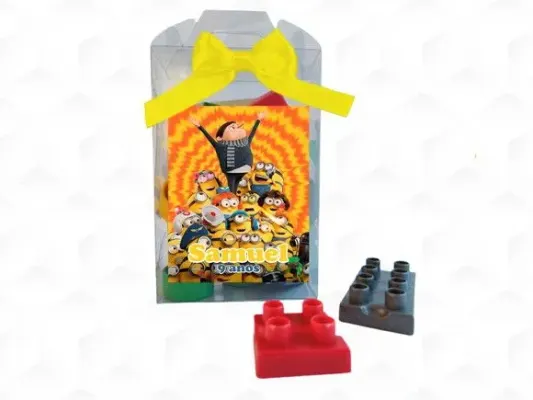 Bloco de Montar Minios Personalizada - artesanato de creativitybynina