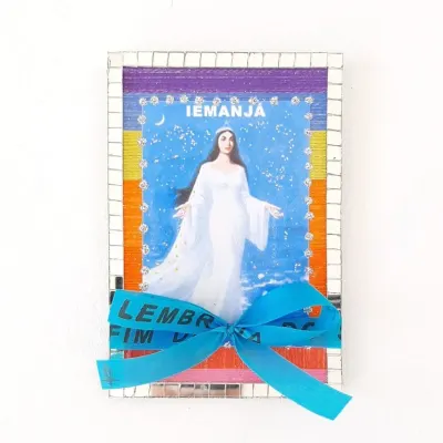 Santinha Iemanjá - artesanato de Estudio Bananeira