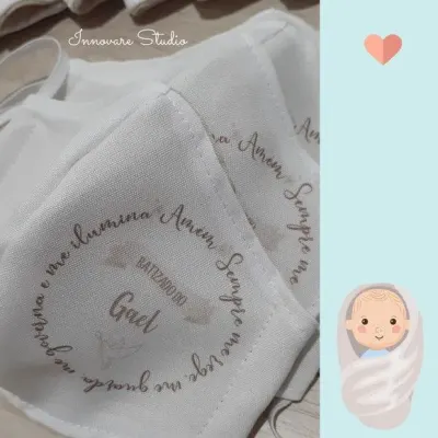 MÁSCARA DE PROTEÇÃO PERSONALIZADA - artesanato de Innovare Studio