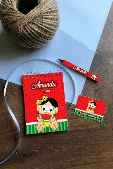 Bloquinho Magali Baby Personalizado. - artesanato de creativitybynina