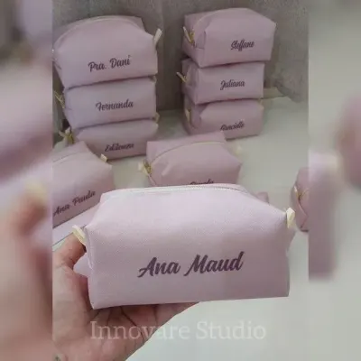 Necessaire Box - Rosé - artesanato de Innovare Studio