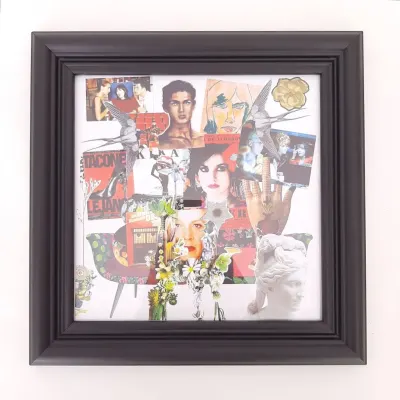 Quadro Almodovar - artesanato de Estudio Bananeira