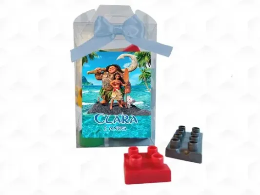 Bloco de Montar Moana Personalizada - artesanato de creativitybynina