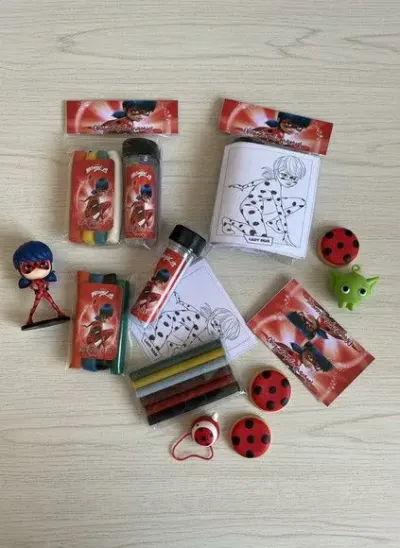 Kit Massinha + Giz + Bolha - Personalizado - artesanato de Mi Papelaria Criativa