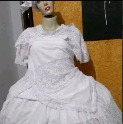 Baiana Branca Lese e Renda - artesanato de Ateliê Ofatemi
