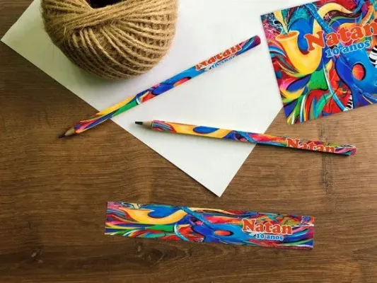 Lápis Musica Personalizado - artesanato de creativitybynina