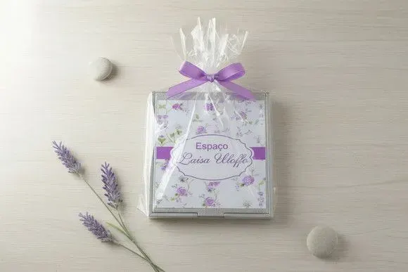 Lembrancinha Espelho - Mulher Personalizado - artesanato de Mi Papelaria Criativa