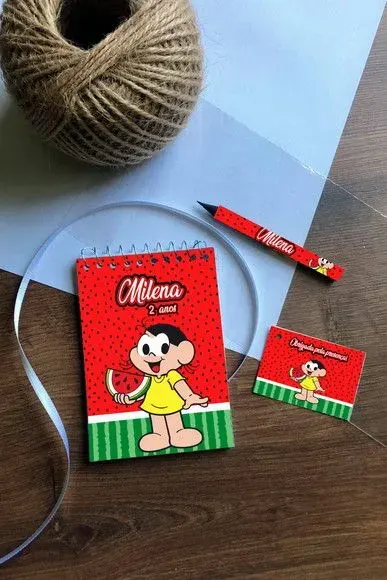 Bloquinho Magali Personalizado. - artesanato de creativitybynina