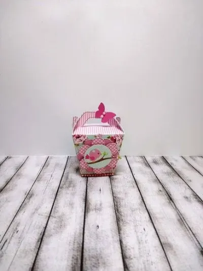 Caixa Sushi Jardim Encantado - artesanato de Fina Essência Papelaria Personalizada