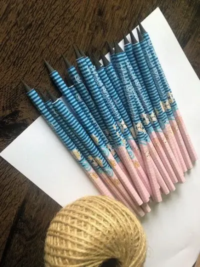Lápis Chá de Revelação Personalizado - artesanato de creativitybynina
