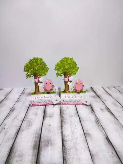 Porta Chocolate Duplo Jardim Encantado - artesanato de Fina Essência Papelaria Personalizada
