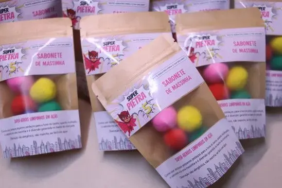 Sabonete Mágico Massinha Lembrancinha Infantil Personalizada - artesanato de Juliana Biz - casa e bem estar