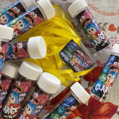 Bolha de Sabão Divertidamente Personalizada - artesanato de Artmanha Lembrancinhas