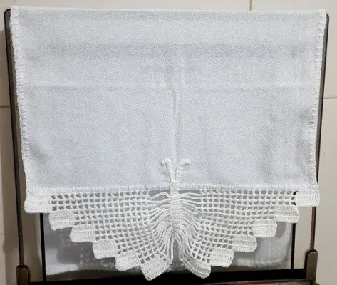 Pano de Prato - artesanato de Graça Carvalho Crochê