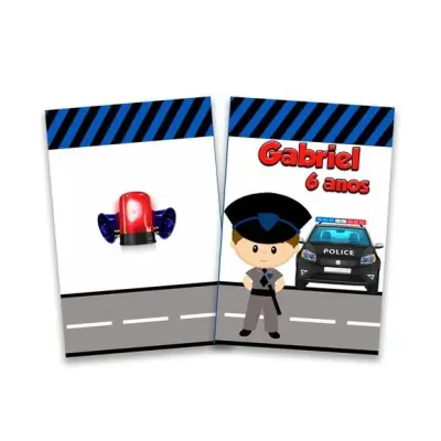 Revista Colorir Policial 14x10 - artesanato de PAPCRIE
