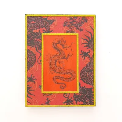 Quadro Dragão Chines 2 - artesanato de Estudio Bananeira