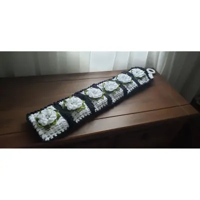 Porta Trecos em Crochê - artesanato de Mari Crochê feito com carinho!